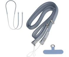Toptel Mėlyna Crossbody Strap lanyard – light mėlynas