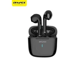 AWEI ausinės Bluetooth 5.0 T26 TWS juodos spalvos