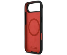 BMW M Silicon Horizontal Line MagSafe dėklas iPhone Air juodos spalvos