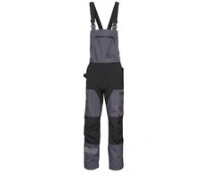 B Safety Bo_Safety Darbinis puskombinezonis BoSafety Cirius, juoda/pilka 48 dyd