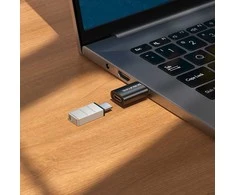 Borofone Adapteris BV26B – USB to Type C – juodos spalvos