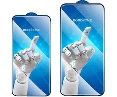 Borofone Apsauginis stiklas BF6 Diamond Armor Full Screen HD for Apple iPhone 17 Pro Max – 10 pieces