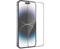 Borofone Apsauginis stiklas BF6 Diamond Armor Full Screen HD skirtas Apple iPhone 15 Pro Max – 10 vnt