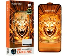 Borofone Apsauginis stiklas TG12 Full Screen 5D skirtas Apple iPhone 12 Pro Max – 10 vnt