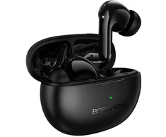 Borofone ausinės Bluetooth TWS FQ16 Star ANC+ENC smart AI juodos spalvos