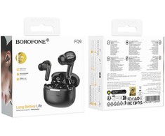Oem Borofone ausinės Bluetooth TWS FQ9 Peaceful juodos spalvos