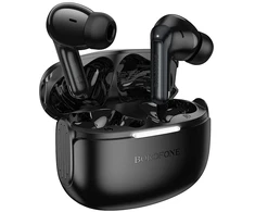 Ausinės Borofone TWS Bluetooth Earphones FQ9 Plus Peaceful ANC+ENC juodas