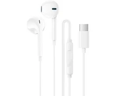 Oem Borofone ausinės BM100 Fuente su mikrofonu Typ C (DAC) baltos spalvos
