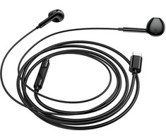 Oem Borofone ausinės BM100 Fuente su mikrofonu Typ C (DAC) juodos spalvos