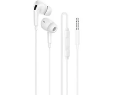 Oem Borofone ausinės BM100 Pro Fuente su mikrofonu baltos spalvos