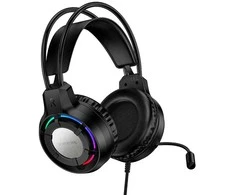 Oem Borofone ausinės BO112 Wave žaidimams su mikrofonu juodos spalvos
