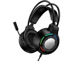 Oem Borofone ausinės BO112 Wave žaidimams su mikrofonu juodos spalvos