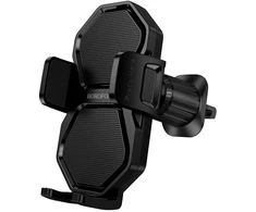 Borofone automobilinis laikiklis BH145 Lake į ventiliacijos groteles, juodas