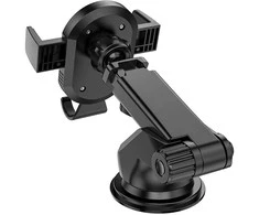 Borofone automobilinis laikiklis BH39 Amazing Bay with suction cup juodos spalvos