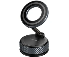 Borofone automobilinis telefono laikiklis BH144 Custodio magnetinis juodos spalvos