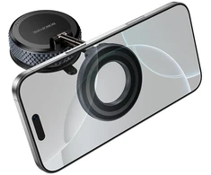 Borofone automobilinis telefono laikiklis BH144 Custodio magnetinis juodos spalvos