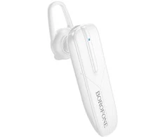 Borofone ausinė Bluetooth BC36 Lucky baltos spalvos