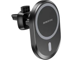 Borofone Car holder BH71 magnetic to air vent juodas