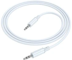 Borofone Kabelis BL21 Lemon – jack 3,5mm į jack 3,5mm – 1 metras mėlynos spalvos