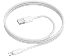 USB kabelis Borofone BX117 USB-A į Lightning 1,0 m baltas