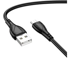Borofone kabelis BX121 Energy – USB į Micro USB – 2,4A 1 m juodos spalvos