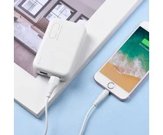 Oem Borofone kabelis BX18 Optimal – USB į Lightning – 2A 1 metras baltos spalvos