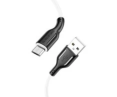 Oem Borofone Cable BX63 Charming – USB to MicroUSB – 2,4A 1 metre juodas-baltas