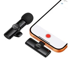 Borofone Lavalier wireless microphone BFK16 Winner Type C juodas