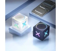 Borofone nešiojama Bluetooth kolonėlė BR101 Rubik baltos spalvos