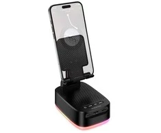 Borofone Nešiojama kolonėlė Bluetooth BR200 Marea 3 in 1 with holder and 1500mAh power bank juodas