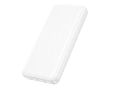 Borofone Power Bank 10000mAh BJ79 Clever – USB – with Type C and Lightning cables baltos spalvos