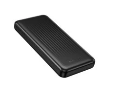 Borofone Power Bank 10000mAh BJ80 Clever – 2xUSB + Type C – QC 3.0 22,5W PD 20W juodos spalvos