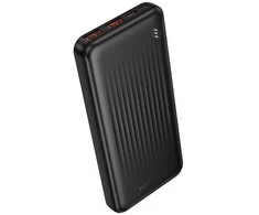 Borofone Power Bank 10000mAh BJ80 Clever – 2xUSB + Type C – QC 3.0 22,5W PD 20W juodos spalvos