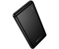 Borofone Power Bank 10000mAh BJ88 Clever – 2xUSB – juodos spalvos