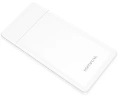 Borofone Power Bank 10000mAh BJ88 Clever – 2xUSB – baltos spalvos