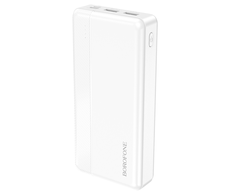 "Borofone Power Bank" 20000mAh BJ24A - 2xUSB - baltas
