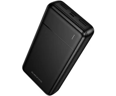 Borofone Power Bank 20000mAh BJ88A Clever – 2xUSB – juodos spalvos