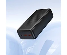 Borofone Power Bank 30000mAh BJ80B Clever – 2xUSB + Type C – QC 3.0 22,5W PD 20W juodos spalvos