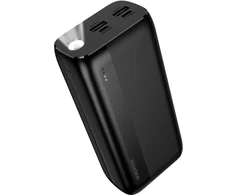 Borofone Power Bank 30000mAh BJ86A Victoria – 2xUSB – juodos spalvos