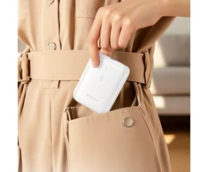 Oem Borofone Power Bank 5000mAh BJ81 Stability – USB – baltos spalvos