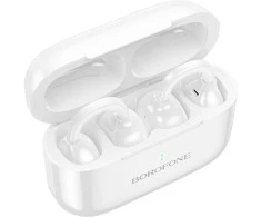 Borofone TWS Bluetooth ausinės BW95 Cancion baltas