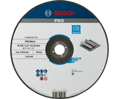 BOSCH PJOVIMO DISKAS METALUI 230mm x 2,5mm x 22mm STANDARD FOR METAL