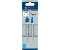 Bosch PRO siaurapj. pjūkleliai T118EOF 2 vnt.
