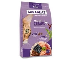 BOSCH Sanabelle Life Adult with ostrich & blueberries – sausas kačių maistas – 8kg