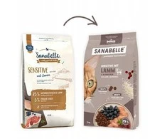 BOSCH Sanabelle Life Sensitive su ėriena & blueberries – sausas kačių maistas – 8kg