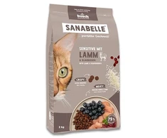 Kačių Maistas - BOSCH Sanabelle Sensitive ėriena Sausas Maistas 2kg