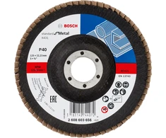 Bosch Šlif. diskas metalui 125mm,22.23mm,40