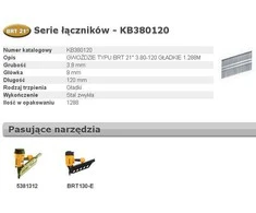 BOSTITCH VINYS BRT21 3,80-120 1,28M