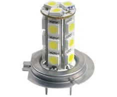 Bottari Lemputė LED H7 18SMD 5050 balta, 1 vnt