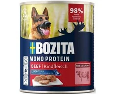 BOZITA Monoprotein Pate jautiena – drėgnas ėdalas šunims – 800g